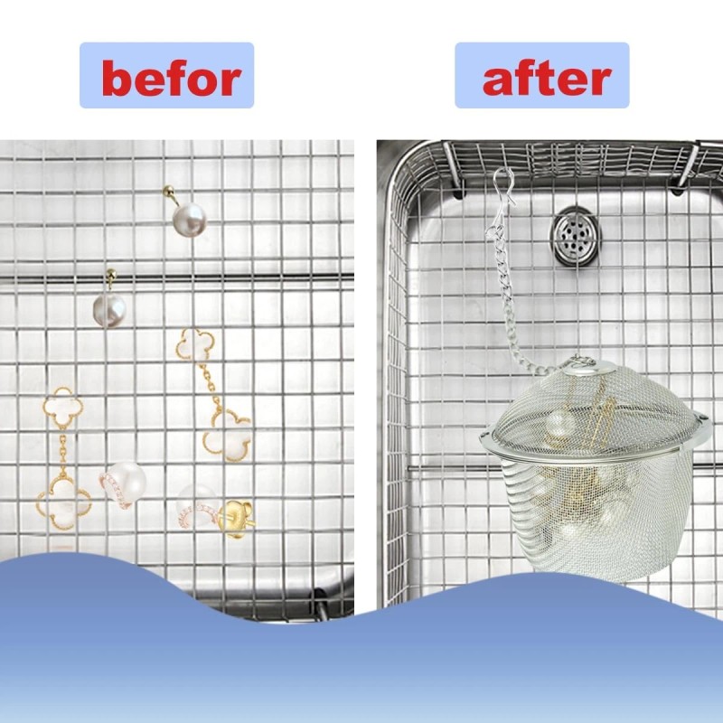 Brand: Dhieong 5 Pcs Ultrasonic Cleaner Baskets, Small Parts Jewelry