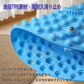 Geeloa Foot Massage, Foot Massage, Acupressure Board, Foot Pressure Pad, Foot Massager, Ergonomic, Exercise, Massage, Relax Foot, Foldable, Compact, Acupressure Plate, For Home Use, Towel Included