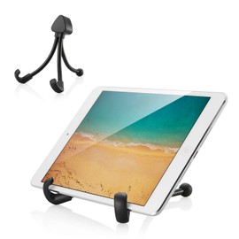 エレコム タブレットスタンド スマホスタンド フレキシブル三脚 ブラック TB-DSFLEXBK