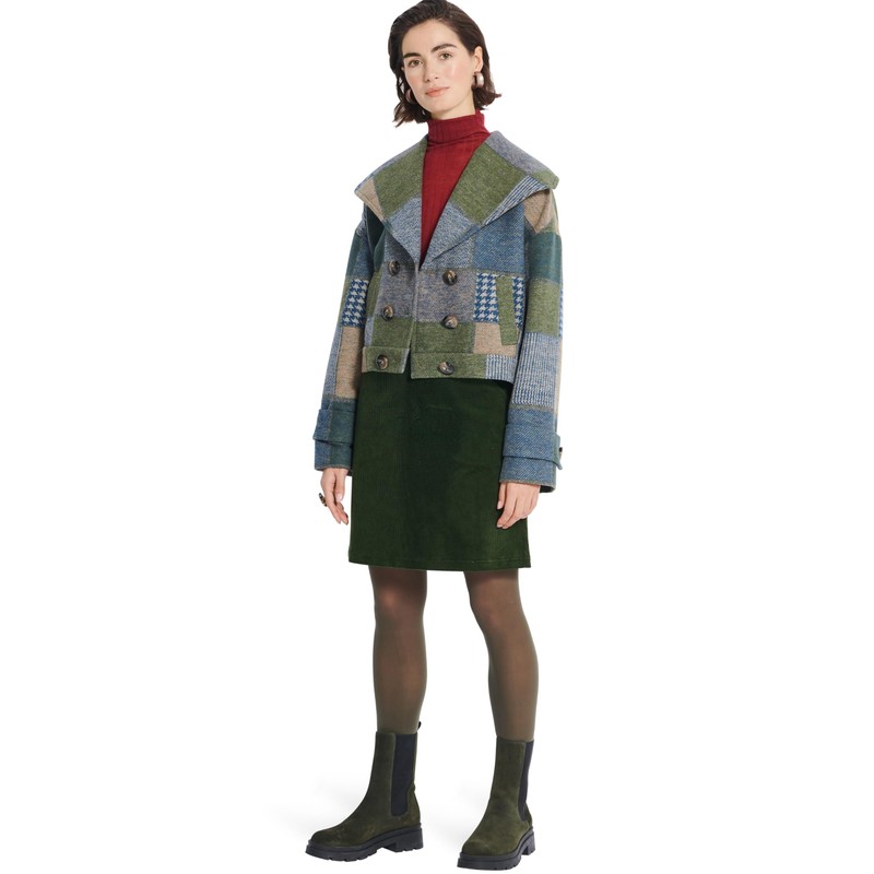 BURDA X05860BURDA Misses' Double-Breasted Jacket and Coat Sewing Pattern Packet,