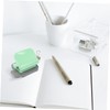 IWOWHERO Loose Leaf Puncher Manual Maker Compact Office Supply for