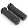 Motorcycle 1 Inch Handlebar Grips Universal Hand Grips Non-Slip Rubber