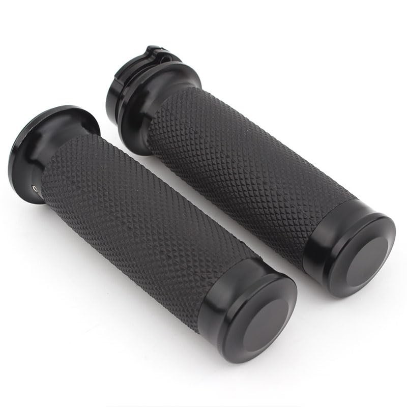 Motorcycle 1 Inch Handlebar Grips Universal Hand Grips Non-Slip Rubber