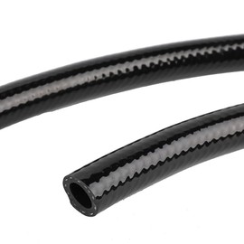 MACHSWON Marine Fuel Line Assembly Kit - 3/8 Inch 6FT with Primer Bulb, Steel Hose Clamps - Universal Boat Fuel Line Compatible with Yamaha Outboard RVs Tractors Caravans