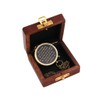 Be Strong And Courageous, Joshua 1:9, Solid Brass Directional Engraved