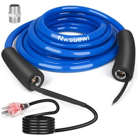 Nwsuewi RV heating water Hose, lead and BPA-free,1/2 inner diameter, anti-freezing temperature drops to -45°F, a great RV accessory for campers, livestock, and agriculture (30FT)