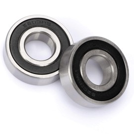 2Pc 6203-2RS Sealed Ball Bearings Fits for Craftsman Poulan Husvarna 129895, 532129895 738220419, MTD Cub Cadet 741-0919, 941-0919, Toro 251-297, 251-381, Ariens 54123, 054123