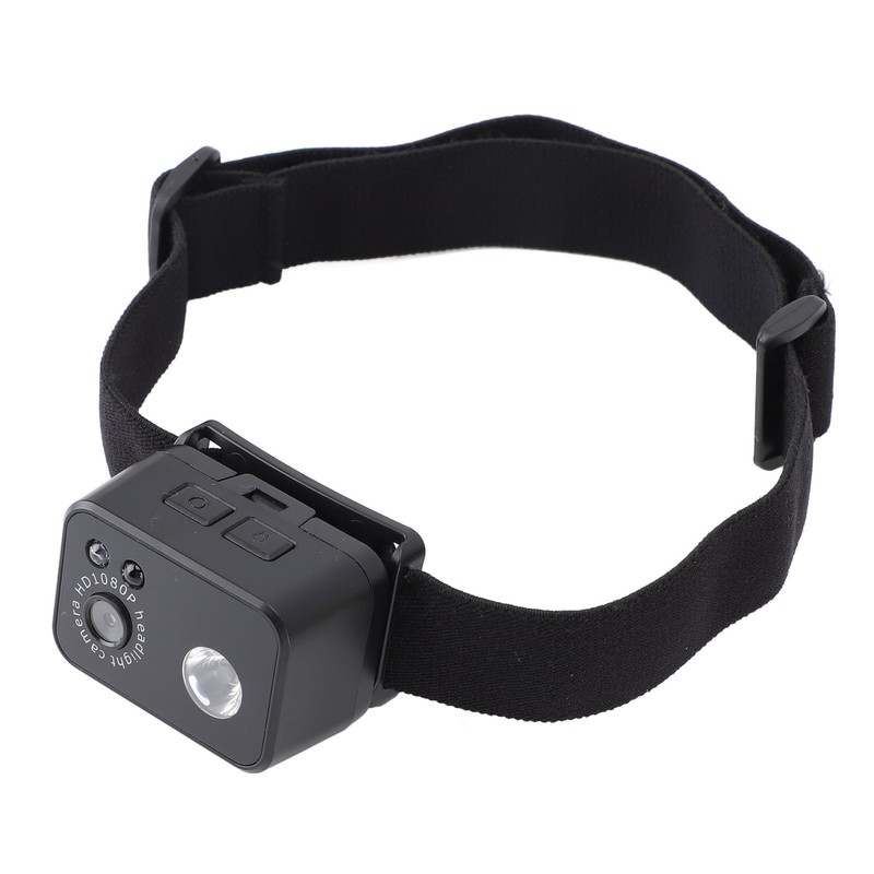 Headlamp Camera 3W LED 1080P 2MP Smart Sensor Headlamp Wearable