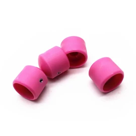 TUOREN Plastic Guitar Control Knob Volume Tone Control Dome Knobs for Electric Guitar Bass 4Pcs (Pink)