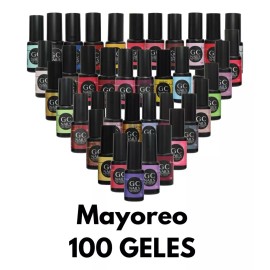 GC Nails  Esmalte de uñas color GC Nails de 1200mL - Pack de 50 unidades color Variado