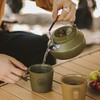 Thous Winds 0.6 Liter Lightweight Stainless Steel Camping Kettle Portable