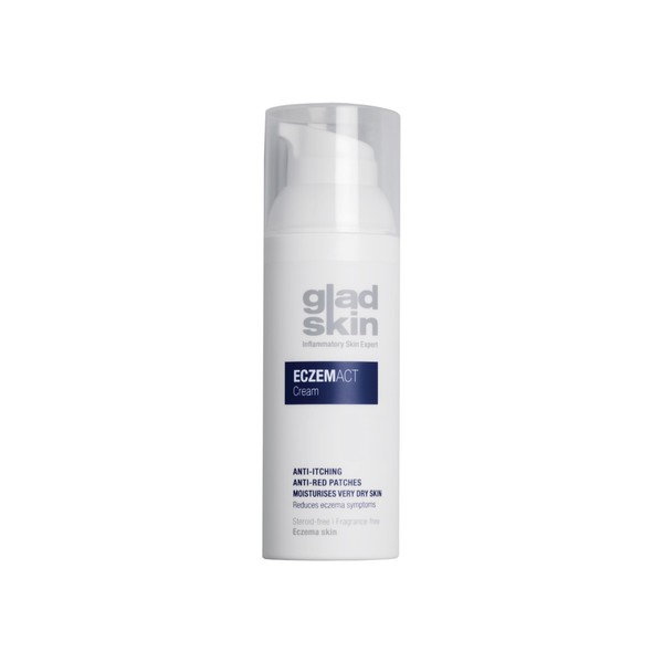 Gladskin Eczema Cream 50ml - relieves itch and redness and