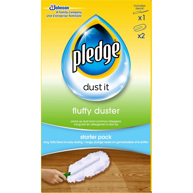 Pledge Duster Starter Kit - Picks Up Dust, Dirt and