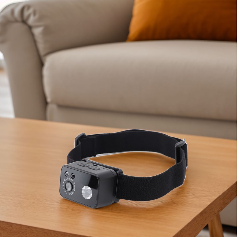 Headlamp Camera 3W LED 1080P 2MP Smart Sensor Headlamp Wearable