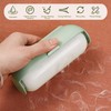 Ptyism Wiederverwendbare Fusselrolle(Weiß) Reusable Lint Roller,Reusable Sticky Lint Roller丨Waschbarer Fusselroller
