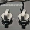 6 Pcs Universal Gas Stove Knobs - 6MM Durable Metal