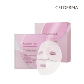 Celderma Crystal Skin Mask Pack 23g, Pack of 10, 1 pack / 셀더마 크리스탈 스킨 마스크 팩 23g, 10개입, 1개