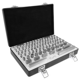 WEN 10481 81-Piece Steel Gauge Block Set with Case