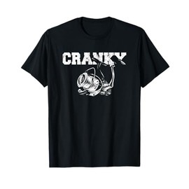 Cranky Fishing Funny Crankbait Fishing Lure T-Shirt