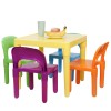 Segawe Kids Table and Chairs Set Toddler Child Party Activity