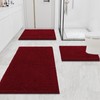 smiry Luxury Chenille Bath Rug 59''x20'', Extra Soft and Absorbent