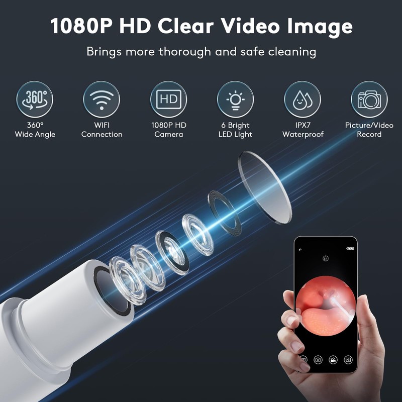 Tonsil Stone Remover with Camera - Upgraded Tonsil Stone Remover