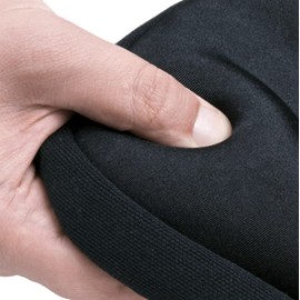 TIJAR® Bike Seat Saddle Gel Cover, Wide Gel Soft Pad, One Size Suitable for All Bikes, Spin Classes (Black)
