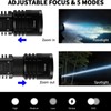 Rechargeable LED Flashlights 10000.00 High Lumens,𝟐𝟎𝟐𝟓 𝐍𝐞𝐰 High Powered Waterproof