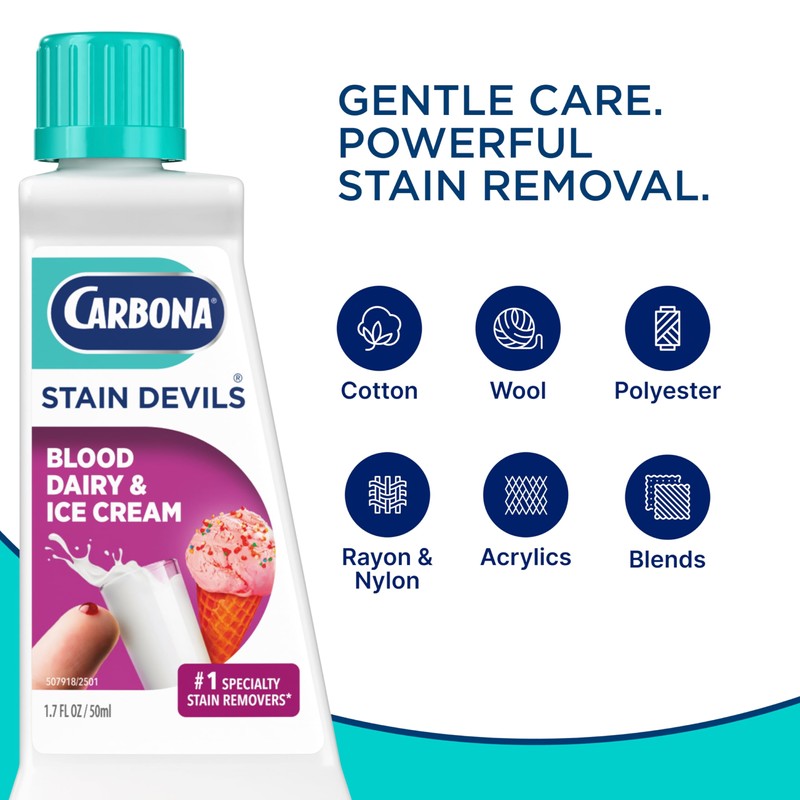 Carbona Stain Devils® #4 | Blood, Dairy & Ice Cream