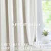Vision Home Velvet Pinch Pleated Blackout Curtains 80% Room Darkening