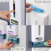 sinzau Plastic Bag Dispenser, Wall Mounted Plastic Garbage Bag Organiser,