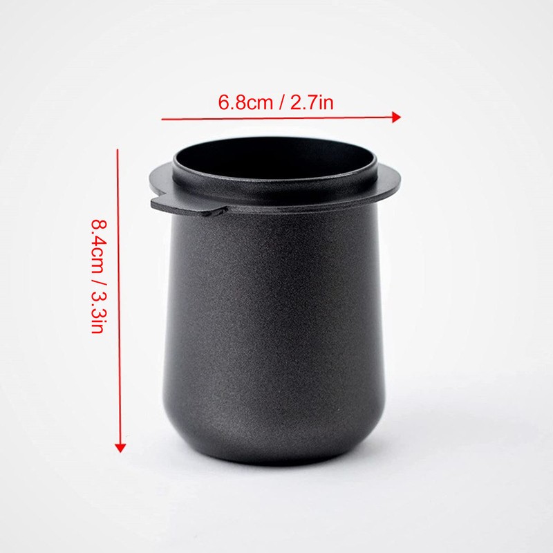 Dosing Cup Aluminum Alloy Fine Glossy Appearance Coffee Dosing Cup