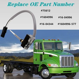 Clutch Switch 1604996,Compatible with 1987-2007 Peterbilt 378 379 Models Part# 16-04344 16-04996 1604996 577.75612