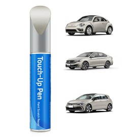 RSACET LP7W/0B Moon Rock Grey (Silver) Metallic Touch Up Paint Compatible with Volkswagen Exact Match Touch Up Paint Car Scratch Repair