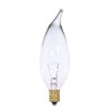 Satco 25CA10/12V Incandescent Decorative Light Bulb 25W E12 CA10 2700K