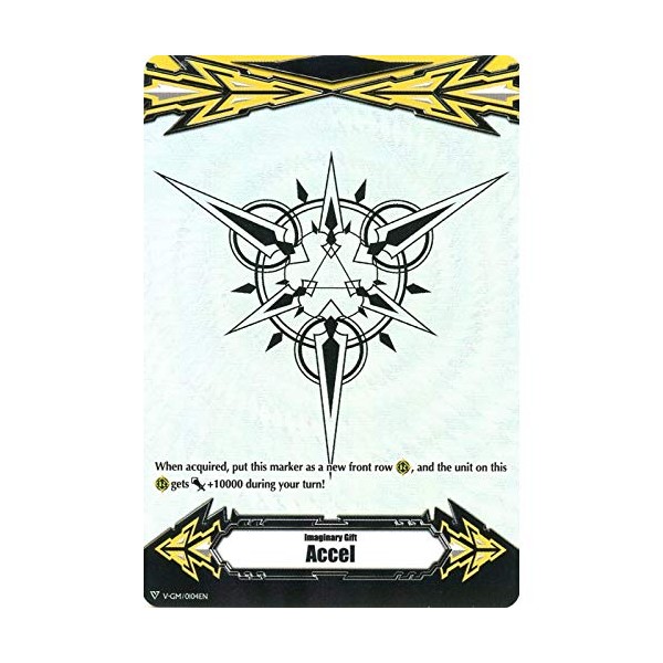 Cardfight!! Vanguard - Imaginary Gift [Accel] - V-GM/0104EN Original (Silver Rainbow Emboss) - PR