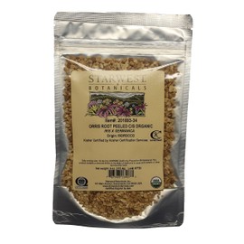 ORRIS ROOT PEELED C/S ORG 4 OZ