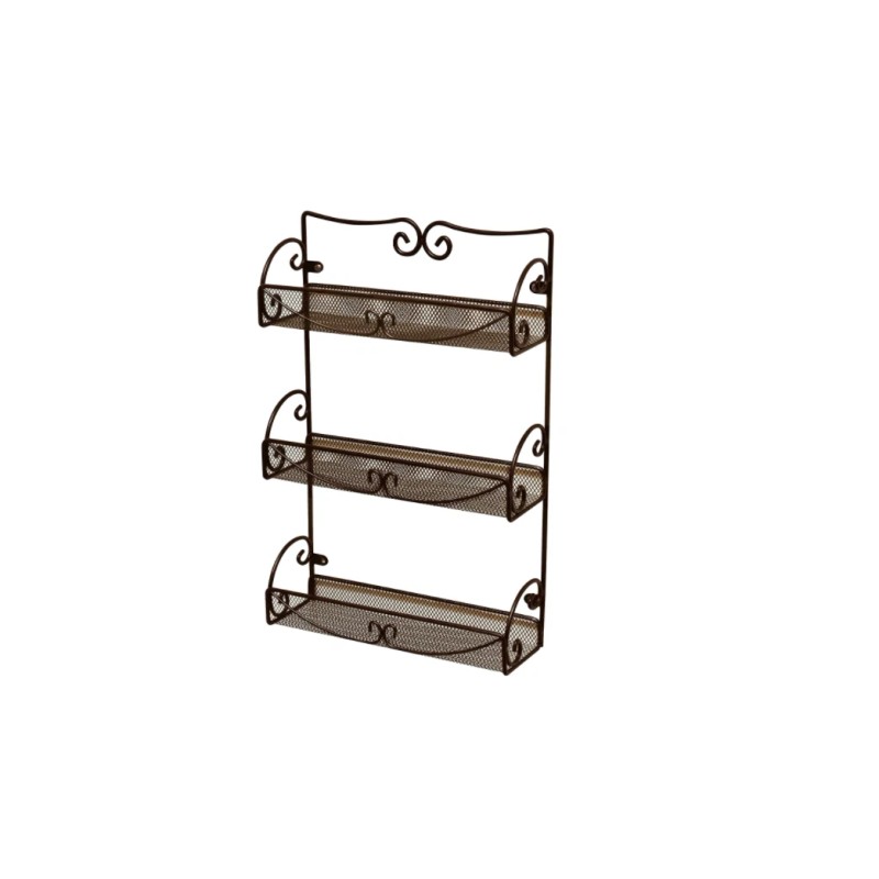 vic_space1 3 Tier Kitchen Rack Wall Mount Spice Holder Shelf