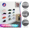 OAPRIRE LED Acrylic Floating Shoe Display 6-Pack | Remote &