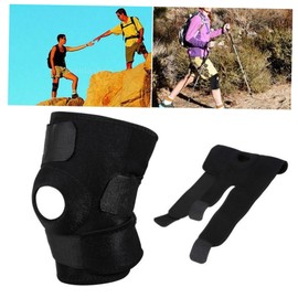 Healvian 3pcs Knee Brace Support for Running Ergonomic Knee Protection Sleeve Stabilizer Patella Tendon Brace for Acl Meniscus Tear Lightweight Compression Sleeve Nylon Wrap