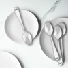 Hampton Forge Clark 4 Piece Teaspoon, 0.25 LB, Metallic