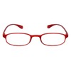 Calabria Reading Glasses - 718 Flexie in Red (+1.25)