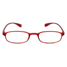 Calabria Reading Glasses - 718 Flexie in Red (+1.25)