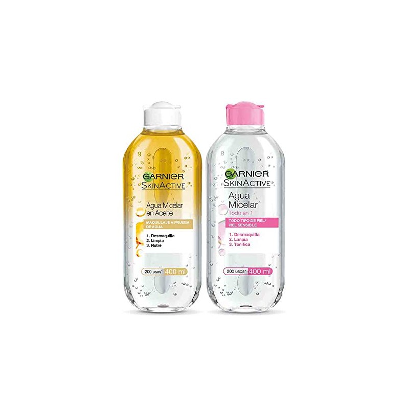 Garnier Skin Active Kit Micelar Todo en 1 y Bifásica