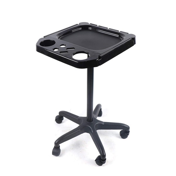 YIYIBYUS Beauty Salon Tray Cart, Professional Adjustable Salon Instrument Trolley