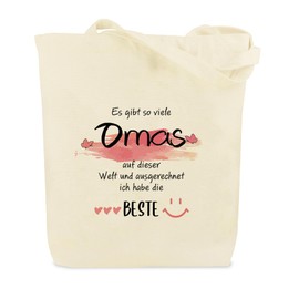 Mother's Day Gift for Grandma, Gifts for Mother's Day, Birthday, Christmas, Valentine's Day, Anniversary, Jute Bag Printed, Funny Romantic Meaningful Thank You Gifts Grandma for Women from Grandson