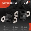 A-Premium 2 x Front To Frame Sway Bar Bushing Kit,