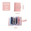 2 Pieces Of Pu Leather Card Bag, Card Storage Supplies,