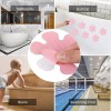 Dolores 24pcs Adhesivas Antideslizantes Bañera Ducha Pegatinas Tiras