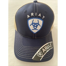 Ariat Mens Shield Logo Mesh Back Ajustable Cap Hat